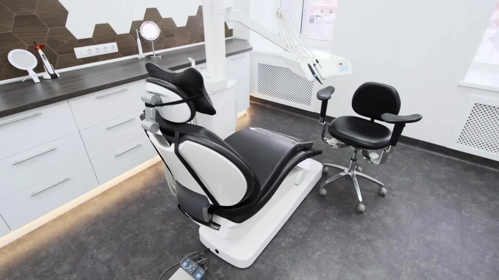 Modern luxury dental office interior